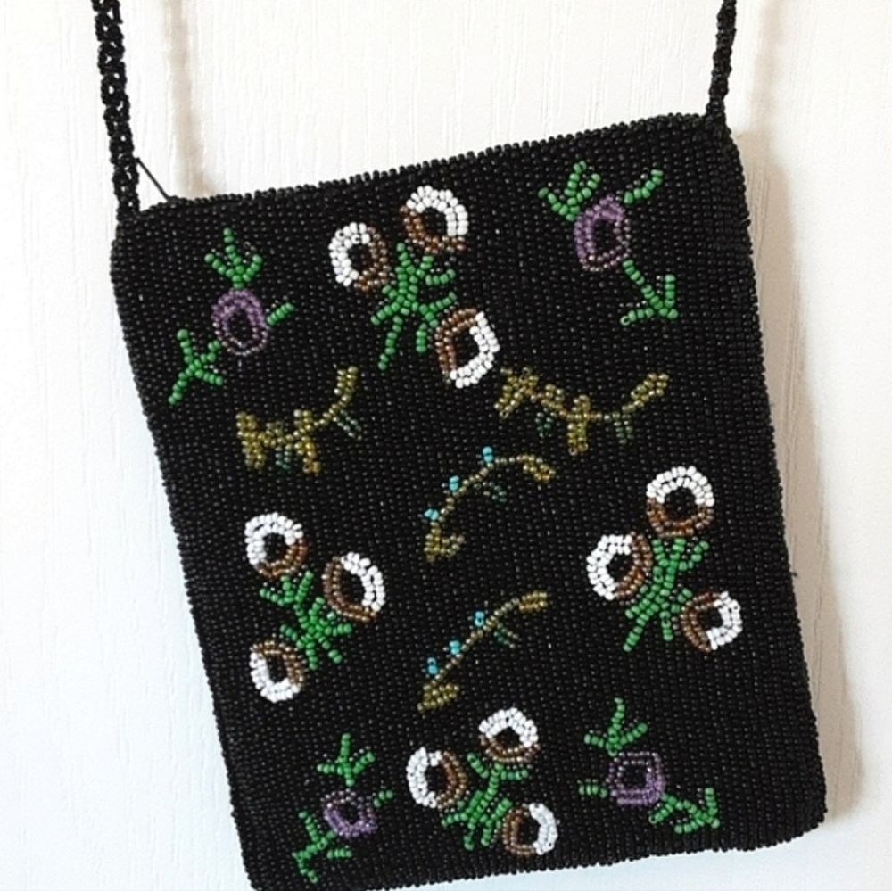Artisian Beaded Purse  / Evening Bag